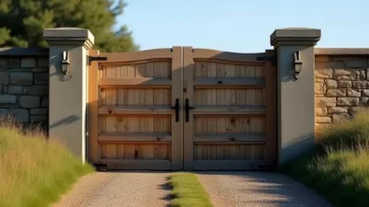 Fundament pod bramę przesuwną