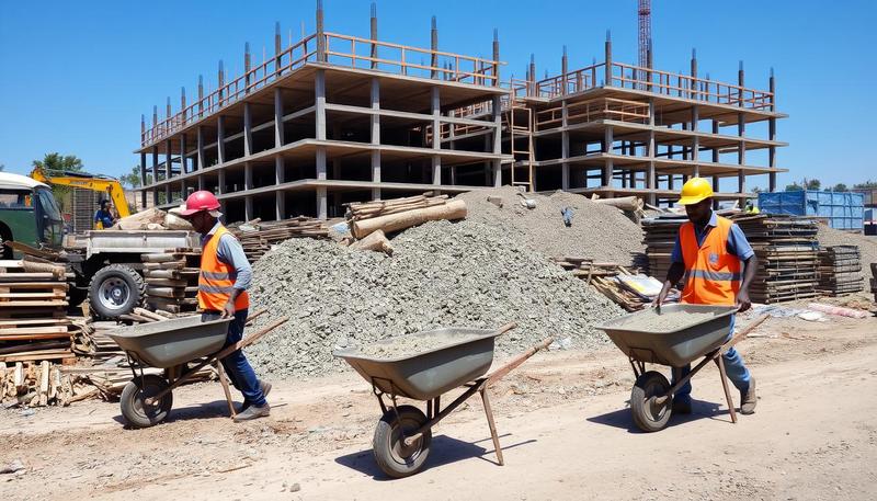 Wybór taczek budowlanych