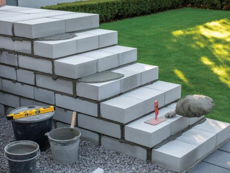 Jak prawidłowo wykonać fundament pod schody zewnętrzne betonowe?