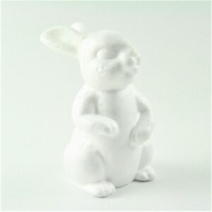 Jak stworzyć urokliwego zajączka ze styropianu krok po kroku