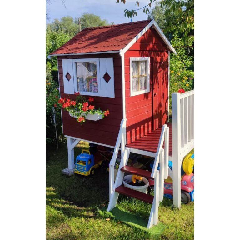 Słodki zakątek w ogrodzie – jak zbudować domek dla dzieci?