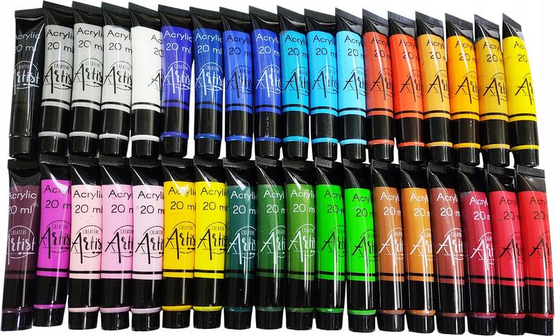 Farby akrylowe dla początkujących – jak wybrać najlepsze?