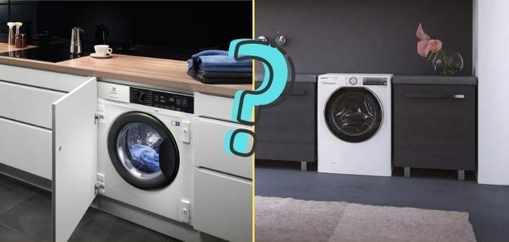 Instalacja pralki w kuchni