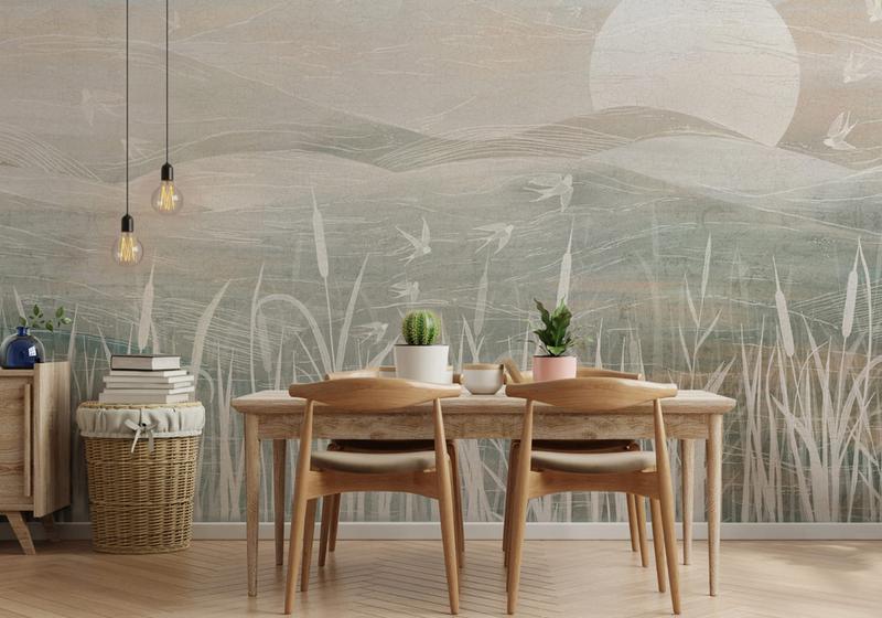 Kolory i wzory fototapet