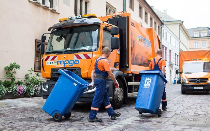 Wywóz śmieci w Krakowie