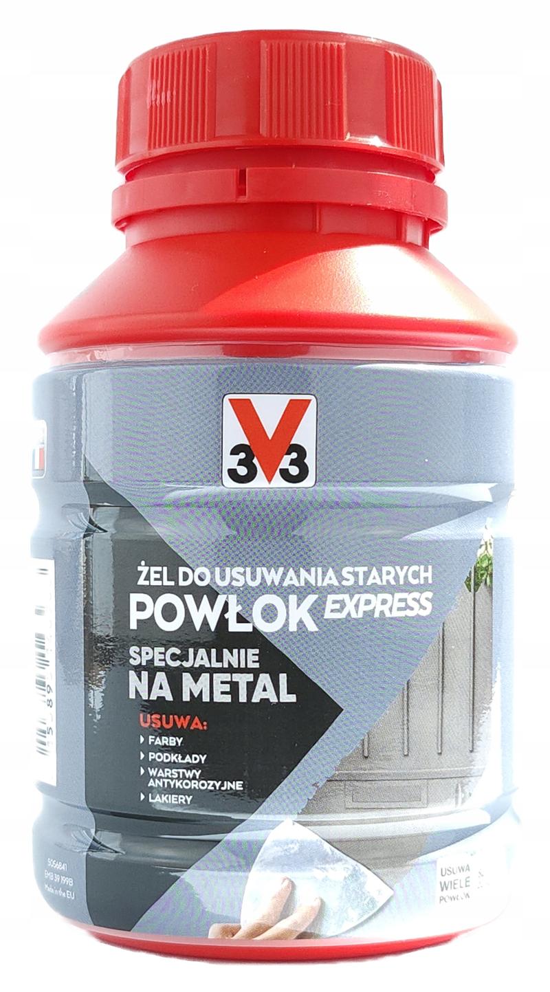 Chemiczne środki do usuwania farby