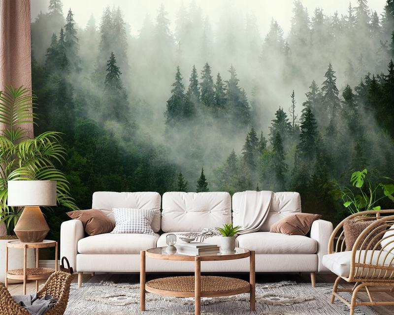 Klejenie fototapety winylowej