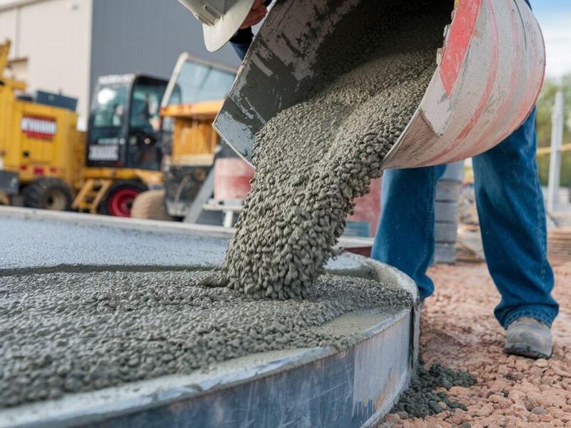 Waga i gęstość suchego betonu