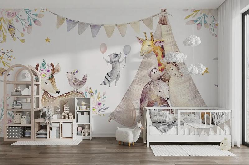 Zamień swój pokój w magiczny świat dzięki fototapecie jak z bajki