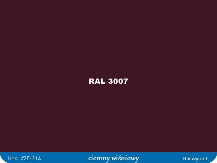 Aranżacja wnętrz RAL 3007