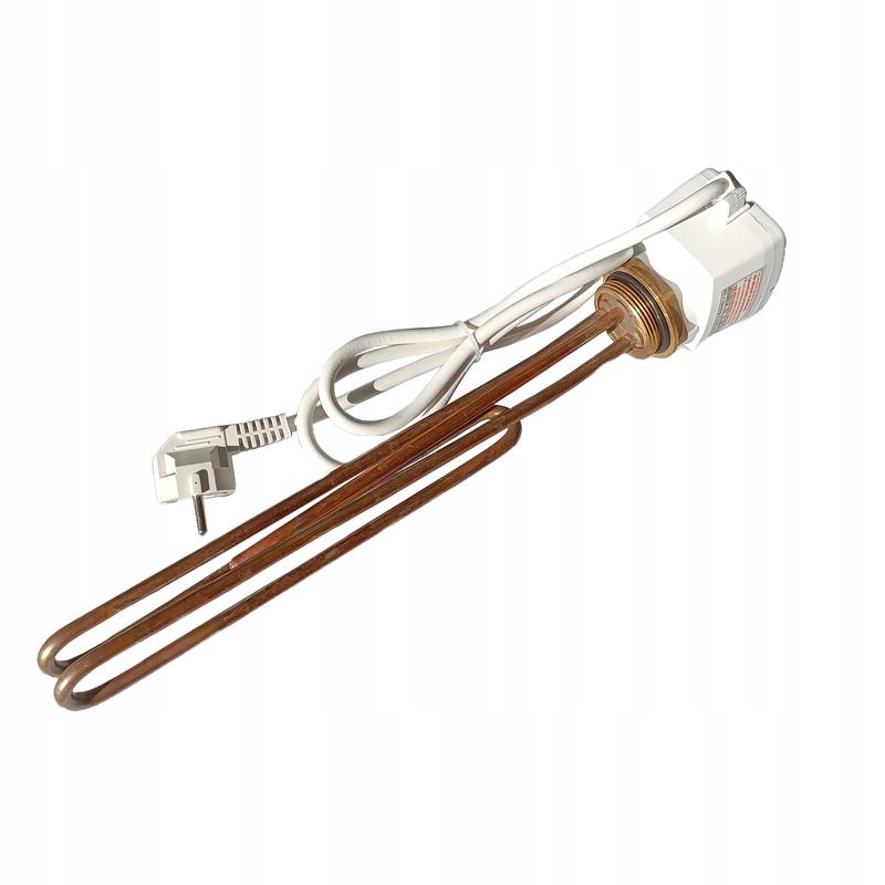 Montaż grzałki w piecu kaflowym